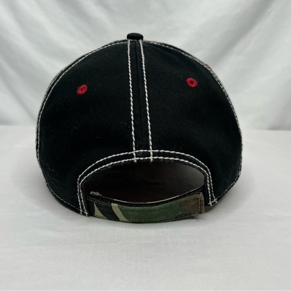 NHL Nashville Predators Camouflage Baseball Hat With American Flag. - Picture 3 of 11